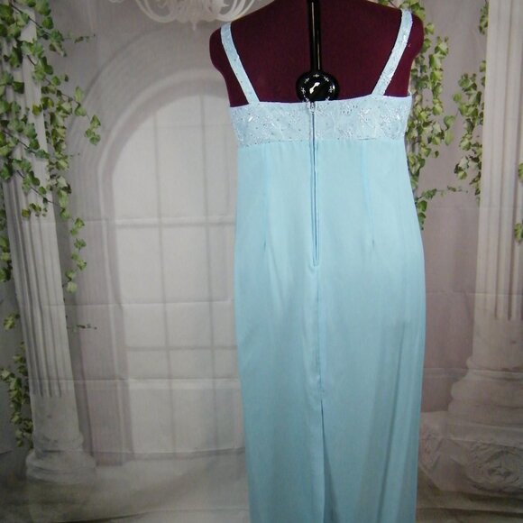 Robe de mère de la mariée Bleu Pâle Taille 14 - Picture 5 of 6